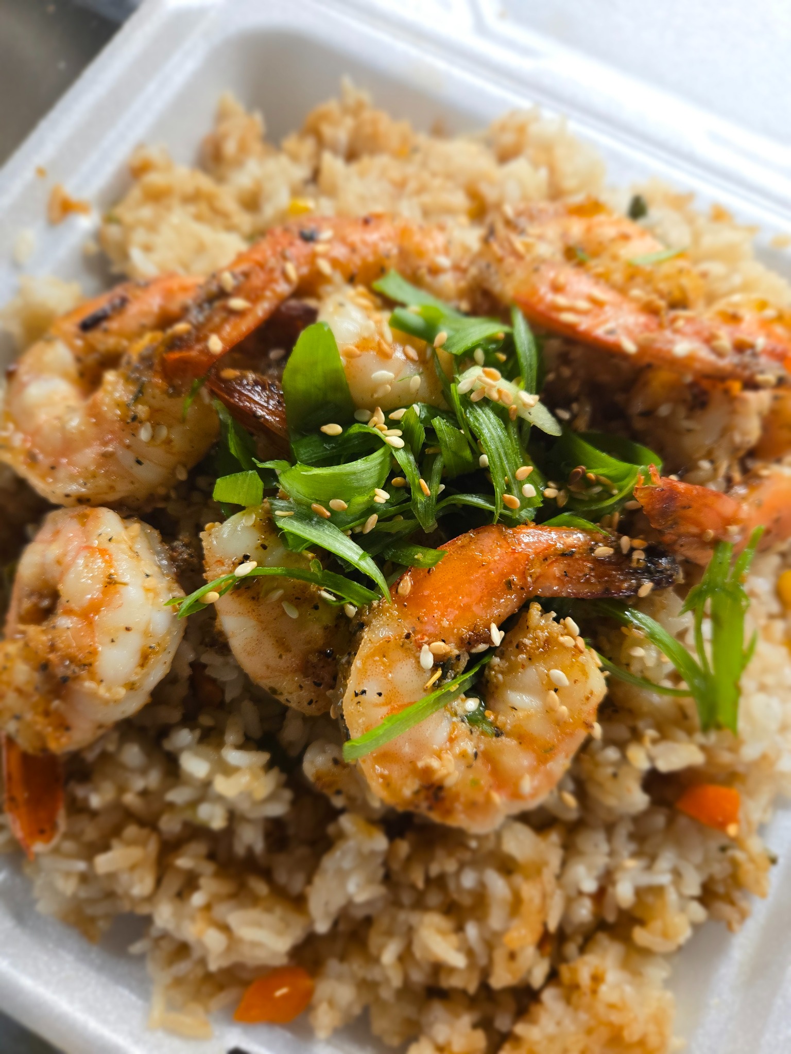 Shrimp fried rice from Blazin’ Soy in Panama City