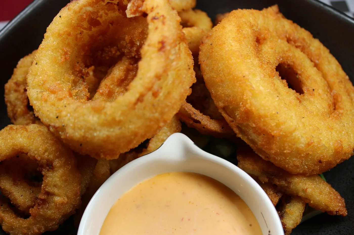Onion Rings at Blazin’ Soy