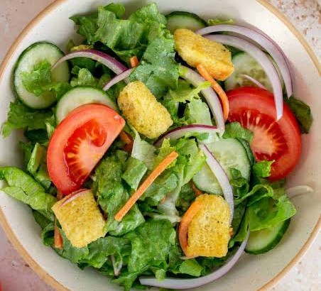 Side House Salad at Blazin’ Soy